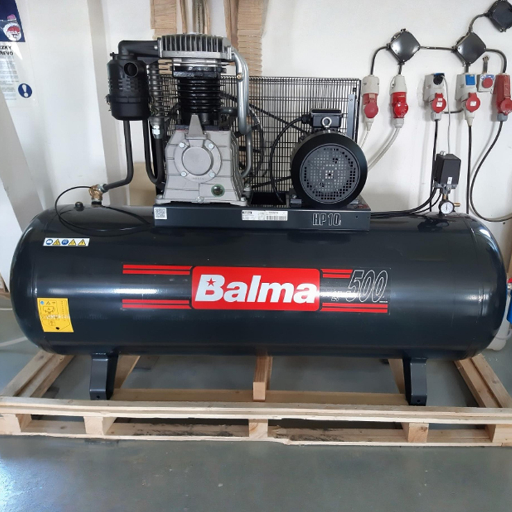 Pístový kompresor Balma 10/500